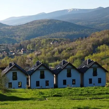 Na Skale Z Widokiem Na Panorame Karkonoszy Alpstuga Szklarska Poręba