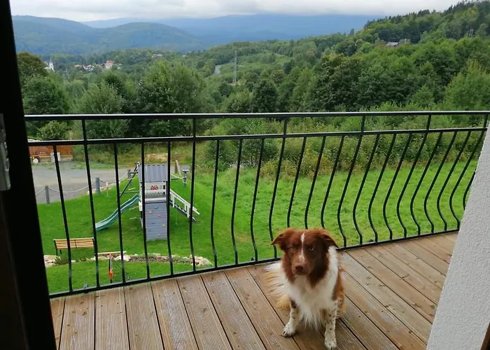 Шале Na Skale Z Widokiem Na Panorame Karkonoszy