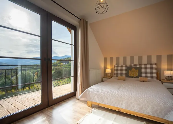 Шале Na Skale Z Widokiem Na Panorame Karkonoszy