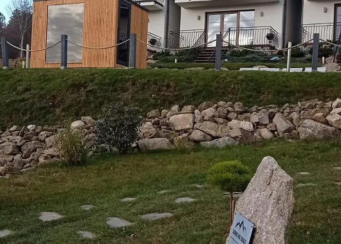 Na Skale Z Widokiem Na Panorame Karkonoszy Шале Шклярска-Поремба