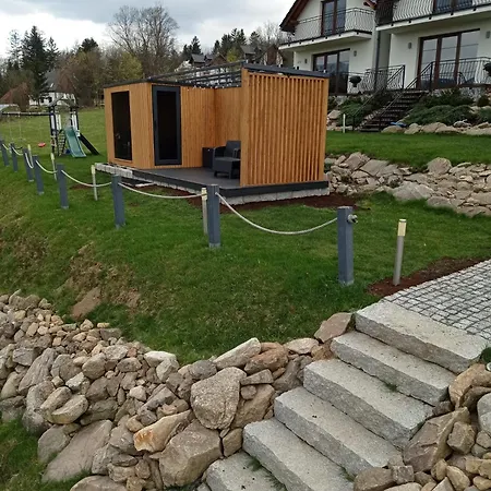 Na Skale Z Widokiem Na Panorame Karkonoszy شاليه شكلارسكا بوريبا