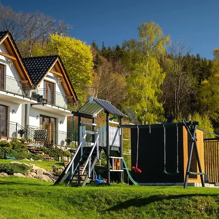 Na Skale Z Widokiem Na Panorame Karkonoszy Σαλέ *